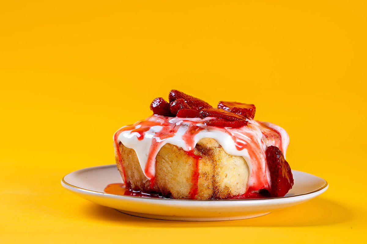 Strawberry Cinnamon Rolls| Shipping